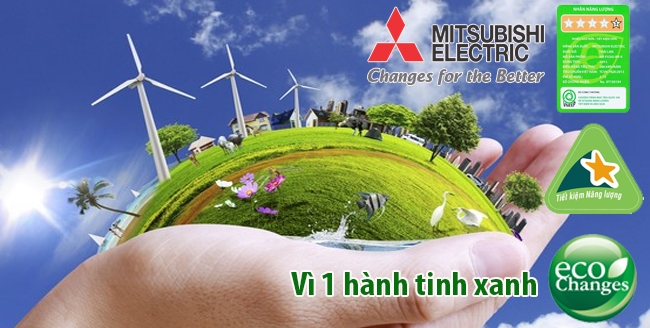 Nhà phân phối quạt Mitsubishi, Cung cấp sản phẩm Quạt điện tiết kiệm điện theo chương trình tiết kiệm điện quốc gia, có nhãn năng lượng tiết kiệm, vì môi trường xanh